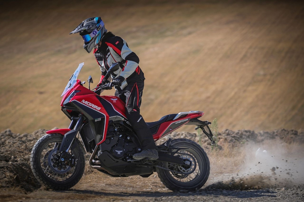 Moto Morini X-Cape: punto di FUGA